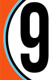 The Ken Miles The 1966 Ford GT 40 Mk II Ski Wraps by SQUATCH Industries