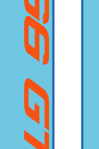 The Ken Miles The 1966 Ford GT 40 Mk II Ski Wraps by SQUATCH Industries