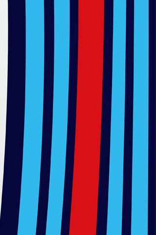 Martini Racing Porsche Ski Wraps
