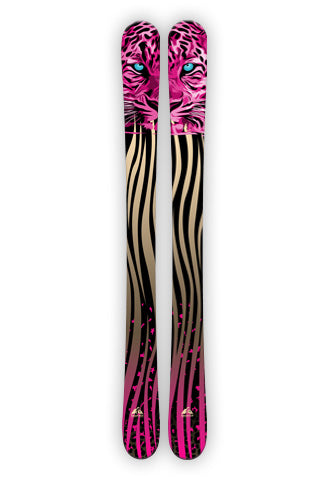 THE PINK LEOPARD original digital graphic print. Bright pink staring at you and ready to go! 3M ControlTac Vinyl wrap