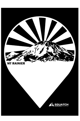 MT RAINIER 5x7 Print