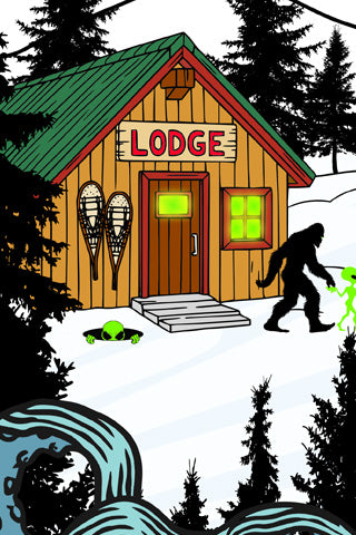 SQUATCH Industries 3M Vinyl Ski Wraps. Ski Wraps. Ski Art, Custom Ski Wraps, Kraken, Sasquatch, Bigfoot and Aliens are just a few things you may run into on a typical day. Enjoy the adventure, they don’t bite!