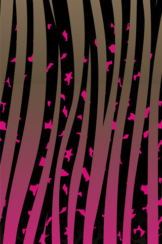 THE PINK LEOPARD original digital graphic print. Bright pink staring at you and ready to go! Snowboard Wrap.  Vinyl Snowboard Wrap