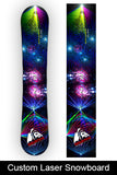 Custom Laser Show Company Snowboard Wrap
