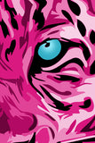 THE PINK LEOPARD original digital graphic print. Bright pink staring at you and ready to go! 3M ControlTac Vinyl wrap