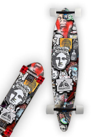POST ALLEY Skateboard / Longboard Wrap